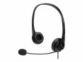 LINDY 3.5mm&USB Type C Wired Headset, LINDY 3.5mm