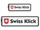 Swiss Klick Kennzeichenhalterset Langformat Schwarz, Material