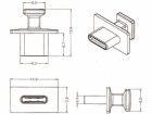 DeLock USB-C Blindstecker, 10 Stück,grosser