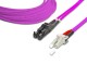 Lightwin LWL-Patchkabel E2000-LC, Multimode, OM4, 10m