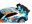 Bild 4 TEC-TOY Auto Champion GT9 mit Licht, Blau/Orange, 1:22