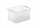 Rotho Aufbewahrungsbox Agilo A4 Transparent, Breite: 29 cm