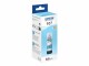 Epson 107 EcoTank Light Cyan Ink Bottle, EPSON 107