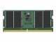 Kingston 32GB DDR5 5600MT/S CL46 SODIMM NON-ECC 2RX8 BULK/50