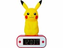 Teknofun Wecker Pikachu mit LED-Lampe, Detailfarbe: Gelb, Rot
