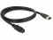 Bild 1 DeLock FireWire-Kabel 400Mbps 9Pin-6Pin 1 m, Datenanschluss