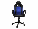 Racing Chairs Gaming-Stuhl CL-RC-BBL Blau/Schwarz, Lenkradhalterung