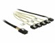 DeLock SATA-Kabel 4x SATA-SFF-8087 Reverse Breakout 100 cm