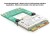 Bild 2 DeLock Konverter Mini PCI-Express Half Size ? Full Size