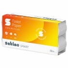 Satino 1 Palett (960 Rollen) Toilettenpapier Satino smart 3-lagig