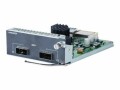 Hewlett-Packard HPE 2-port QSFP+ Module - Erweiterungsmodul - 40Gb