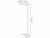Bild 5 Hansa Bürostehleuchte LED Saphir 80 W, 4000 Kelvin, Anthrazit