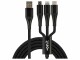 onit USB-Ladekabel USB A - Lightning/Micro-USB B/USB C 1
