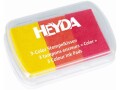 Heyda Stempelkissen 9x6 cm Gelb/Rot, Detailfarbe: Gelb, Rot