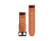 GARMIN Armband Fenix 6X 26 mm QuickFit, Farbe: Orange