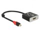 DeLOCK - Adapter mini Displayport 1.2 male > HDMI female 4K Active