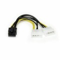 StarTech.com - 6in LP4 to 8 Pin PCI Express Video Card Power Cable Adapter