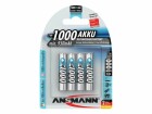 Ansmann Akku 4x AAA Typ 1000 950 mAh, Spannung