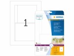 HERMA CD-Einleger 5033 Weiss, 25 Stück