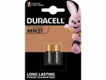Duracell Batterie Alkaline MN21 2 Stück, Batterietyp: A23, 12