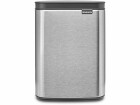 Brabantia Kosmetikeimer Bo Waste Bin 4 l, Silber matt