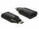 DeLock USB-C - HDMI Adapter, 4K, schwarz Typ