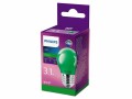 Philips Lampe LED colored P45 E27 GREEN, Energieeffizienzklasse