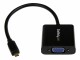 StarTech.com - Micro HDMI® to VGA Adapter Converter for Smartphones / Ultrabook / Tablet - 1920x1080 - Micro HDMI Male to VGA Female (MCHD2VGAE2)