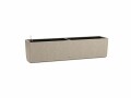 Lechuza Blumentopf BALCONERA Stone 80 Beige, Volumen: 12 l