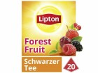 Lipton Teebeutel Forest Fruit 20 Stück, Teesorte/Infusion