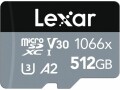 Lexar microSDXC-Karte Professional 1066x Silver 512 GB