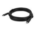 LMP USB-C to USB-C cable black