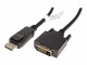 Value DisplayPort Kabel, DP ST - DVI (24+1