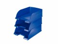 Leitz Ablagekorb Plus Jumbo Blau, Anzahl Schubladen: 1