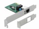 DeLock Netzwerkkarte PCI-Express x1, 1x GE