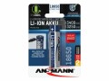 Ansmann Akku 18650 Typ 3400 3250 mAh mit Micro-USB