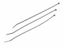 VR-Technics Kabelbinder Schwarz 200 mm x 2.5 mm, Breite