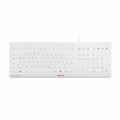 Cherry Keyboard STREAM PROTECT [DE] white grey ++