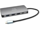 Dicota Dockingstation USB-C 10-in-1 PD 100W, Ladefunktion: Ja, Dockinganschluss