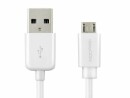 deleyCON USB2.0 Kabel, A - MicroB, 15cm,