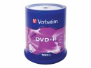 Verbatim DVD+R 4.7 GB, Spindel (100 Stück), Medientyp: DVD+R