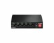 Edimax PoE+ Switch ES-5104PH V2 5 Port, SFP Anschlüsse