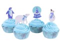 PME Cupcake-Set Let it Snow 24 Stück, Materialtyp: Papier