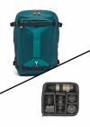 NYA-EVO Rucksack Fjord 26, pine green inkl. Fotoeinsatz RCI M