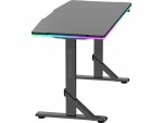 Ultradesk Gaming Tisch Iron, Beleuchtung: Ja, Höhenverstellbar: Ja