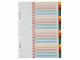 Kolma Register A4 LongLife 1-20 Farbig, Einteilung: Blanko