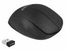 DeLock Ergonomische Maus 12598 USB kabellos, Maus-Typ: Business