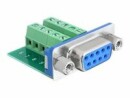 DeLock Adapter RS-232 DB9 (f) - Terminalblock cm