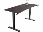 Ultradesk Gaming Tisch Cruiser Rot, Beleuchtung: Nein