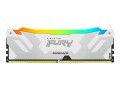 Kingston 16GB DDR5-7600MT/s CL38 DIMM FURY Renegade RGB White XMP
